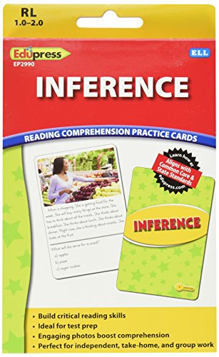 Reading Comprehension Practice Cards: Inference (RL:1.0-2.0)(Yellow ...